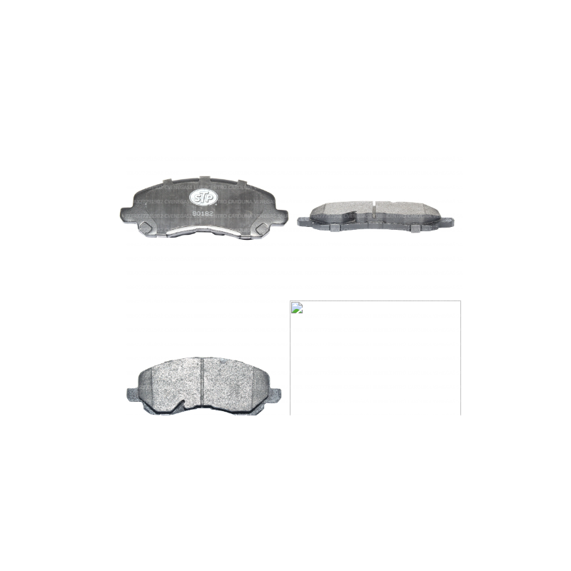 JUEGO PASTILLAS FRENO D866-7741 Mitsubishi ECLIPSE 2400 4G69 DK2A 2007-2010 JUEGO PASTILLAS FRENO D866-7741 Mitsubishi ECLIPSE 2400 4G69 DK2A 2007-2010