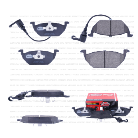 JUEGO PASTILLAS FRENO D768A-7709 Volkswagen GOLF A4 2000 AZJ - BEH  1999-2003