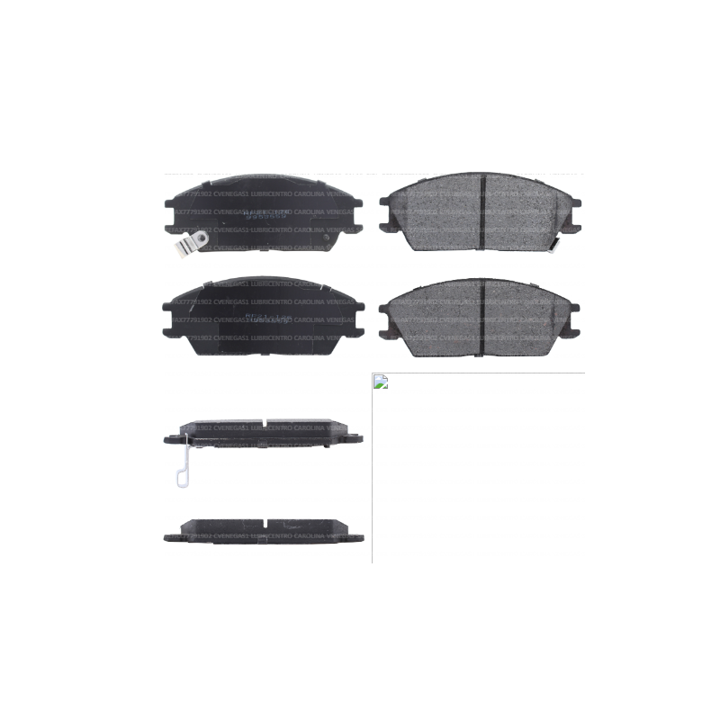 JUEGO PASTILLAS FRENO 7293-D404 Hyundai ACCENT PRIME SPORT 1300 LC G4EA MPI 12 V 2004-2006 JUEGO PASTILLAS FRENO 7293-D404 Hyundai ACCENT PRIME SPORT 1300 LC G4EA MPI 12 V 2004-2006