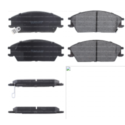 JUEGO PASTILLAS FRENO 7293-D404 Hyundai EXCEL 1500 4G15  8 V 1986-1996