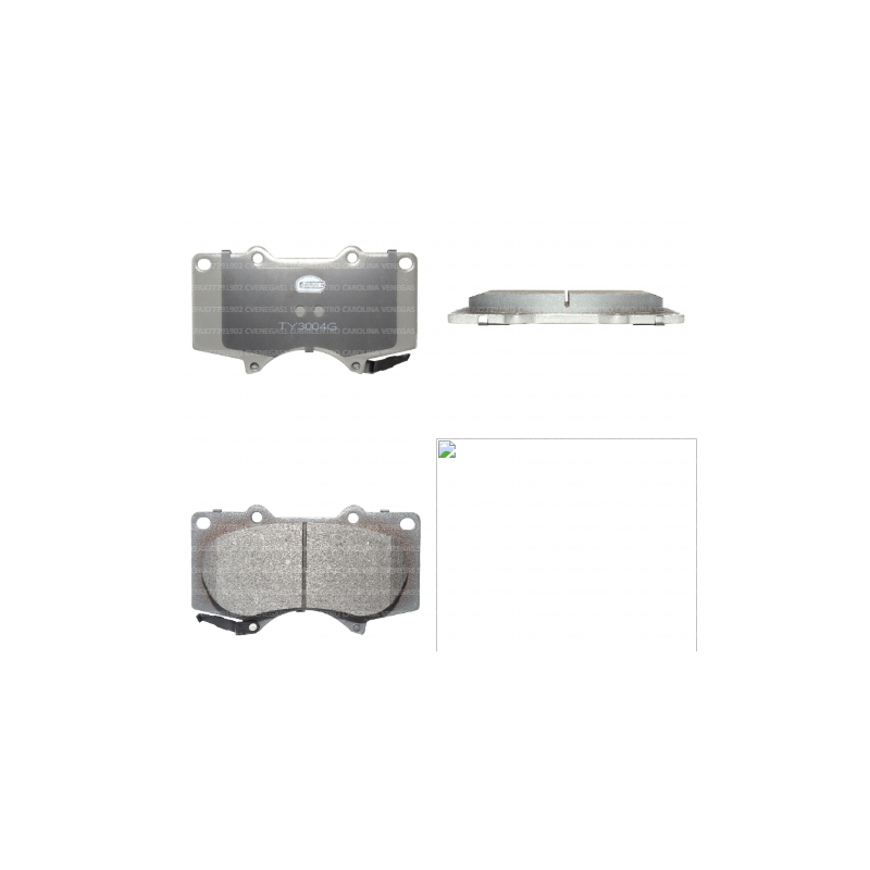 JUEGO PASTILLAS FRENO 7877-D976 Toyota HILUX 3000 1KD-FTV KUN26 HDCR 16 V 4WD TD 2012-2015 JUEGO PASTILLAS FRENO 7877-D976 Toyota HILUX 3000 1KD-FTV KUN26 HDCR 16 V 4WD TD 2012-2015
