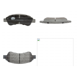 JUEGO PASTILLAS FRENO D1213-8333 Peugeot 208 1600 DV6DT  DIESEL 2012-2017