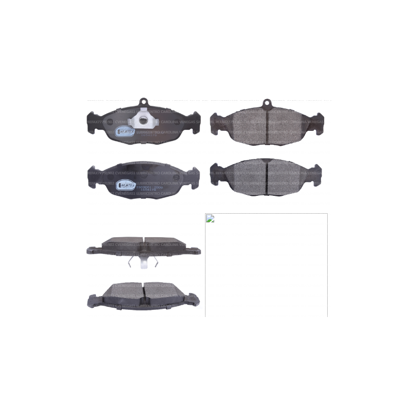 JUEGO PASTILLAS FRENO D688-7563 Opel CORSA 1600 C16NZ 8 V 1993-1997 JUEGO PASTILLAS FRENO D688-7563 Opel CORSA 1600 C16NZ 8 V 1993-1997